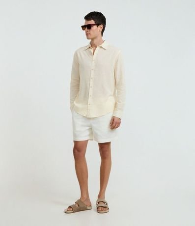 Camisa Manga Larga en Lino 2