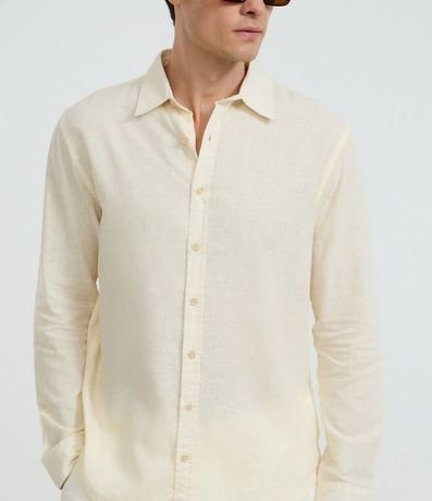 Camisa Manga Larga en Lino 3