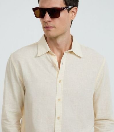 Camisa Manga Larga en Lino 4