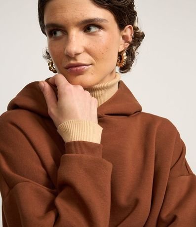 Buzo Básico en Algodón con Forro Fleece 4