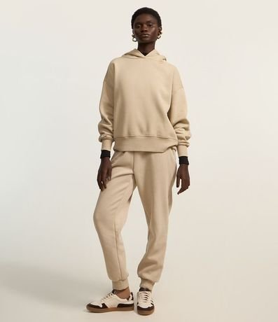 Buzo Básico en Algodón con Forro Fleece 2