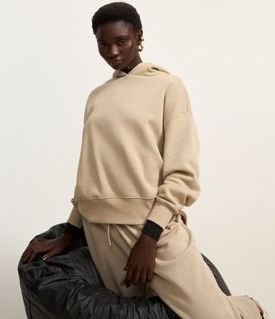 Buzo Básico en Algodón con Forro Fleece 4