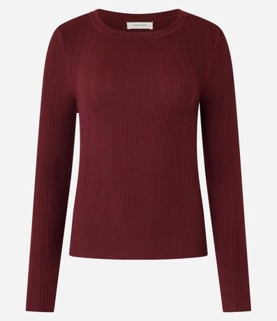 Sueter Básico de Punto Acanalado 5