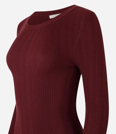 Sueter Básico de Punto Acanalado 6