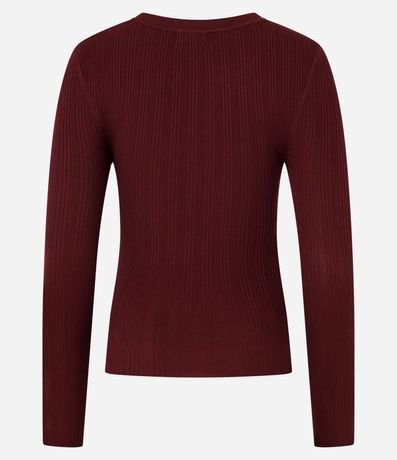 Sueter Básico de Punto Acanalado 7