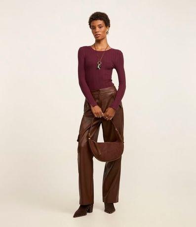 Sueter Básico de Punto Acanalado 2