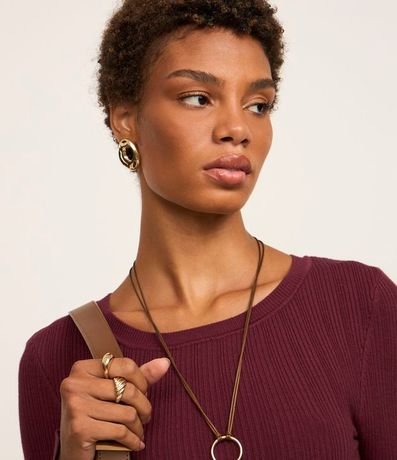 Sueter Básico de Punto Acanalado 4