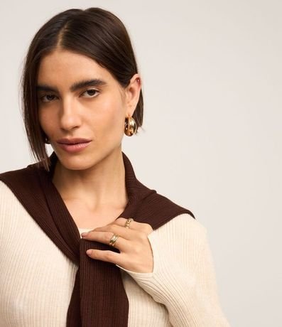 Sueter Básico de Punto Acanalado 6