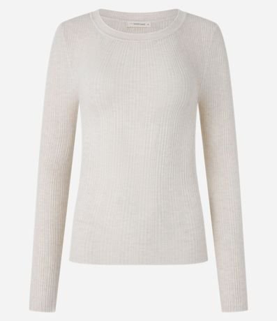 Sueter Básico de Punto Acanalado 7