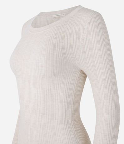 Sueter Básico de Punto Acanalado 8