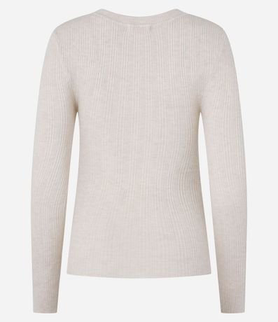 Sueter Básico de Punto Acanalado 9