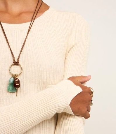 Sueter Básico de Punto Acanalado 3