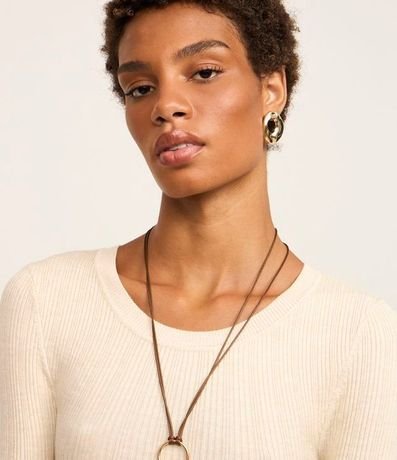 Sueter Básico de Punto Acanalado 5