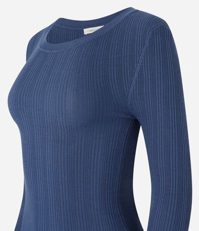 Sueter Básico de Punto Acanalado 6