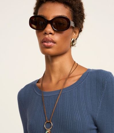 Sueter Básico de Punto Acanalado 4