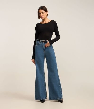 Suéter en Tricot con Frisos Delanteros 2