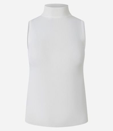 Blusa en Punto Leve con Cuello y Textura Acanalada 6