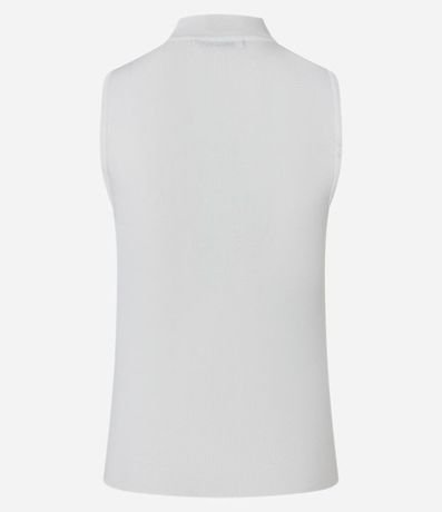 Blusa en Punto Leve con Cuello y Textura Acanalada 8