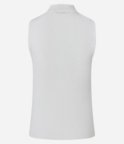Blusa en Punto Leve con Cuello y Textura Acanalada 12