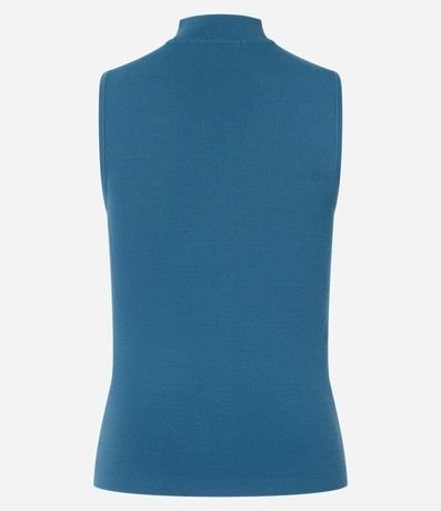 Blusa en Punto Leve con Cuello y Textura Acanalada 7