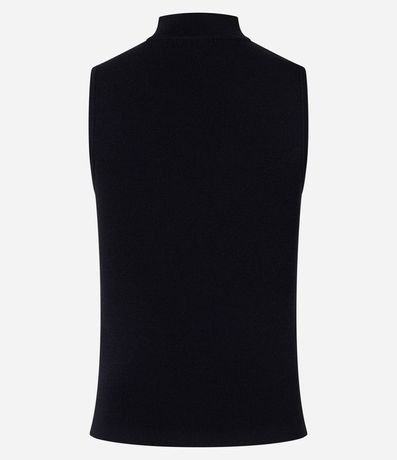 Blusa en Punto Leve con Cuello y Textura Acanalada 7