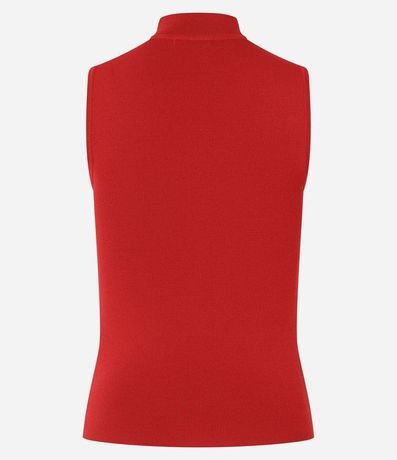 Blusa en Punto Leve con Cuello y Textura Acanalada 7