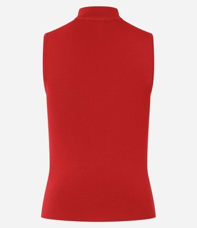 Blusa en Punto Leve con Cuello y Textura Acanalada 10