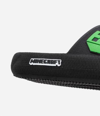 Sandalia Slide Infantil con Patch Minecraft - Talle 27 al 34 2