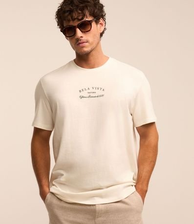 Remera en Algodón con Estampa Trattoria 3