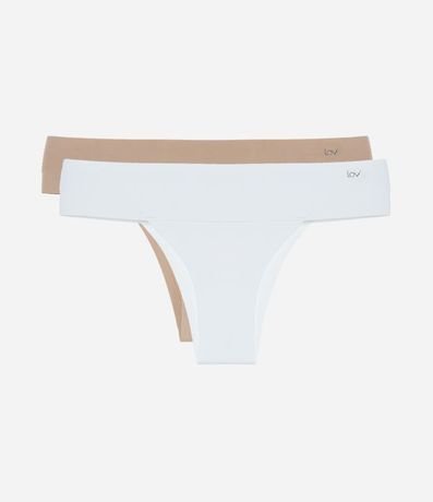 Kit 02 Bombachas Bikini Sin Costura 1