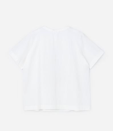 Blusa en Algodón con Lentejuelas Cebra Bordados Curve & Plus Size 5