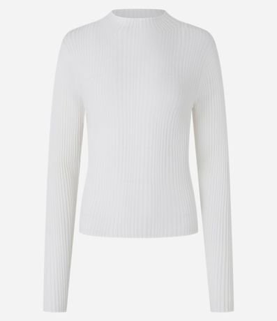 Blusa en Punto con Cuello Alto 4