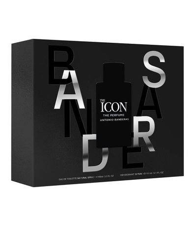 Kit Banderas The Icon The Parfum Masculino Eau de Parfum 100 ml + Desodorante Spray 24h 150 ml 2