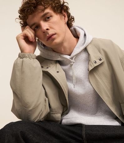 Buzo Cerrado Comfort en Algodón con Capucha 6