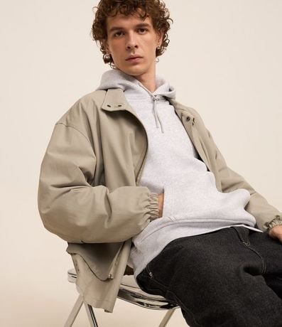 Buzo Cerrado Comfort en Algodón con Capucha 5