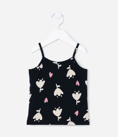 Musculosa Infantil con Estampa de Tulipanes - Talle 1 a 5 años 2