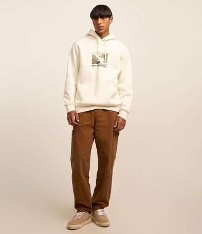 Buzo Comfort en Algodón con Estampa Lettering 2