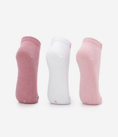 Kit 03 Medias de Caña Corta sin Costura Lupo 3