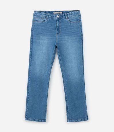 Pantalón Recto en Jeans con Elastano Curve & Plus Size 6