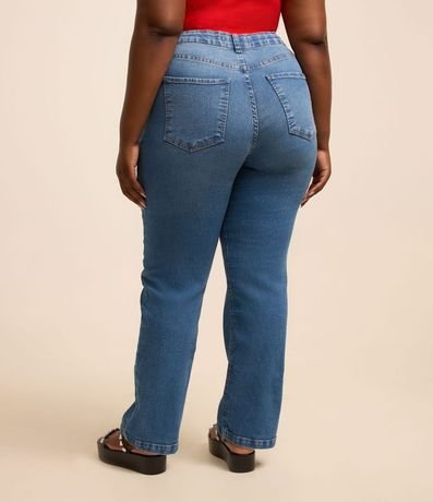 Pantalón Recto en Jeans con Elastano Curve & Plus Size 3