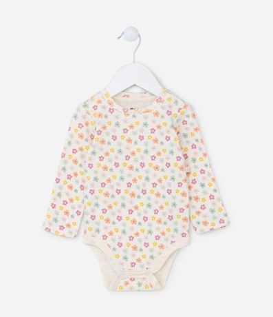 Conjunto Infantil con Estampa Floral - Talle RN a 18 meses 2