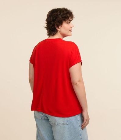 Blusa en Ribana sin Sisa Curve & Plus Size 3