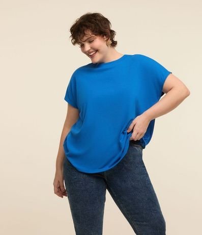 Blusa en Ribana sin Sisa Curve & Plus Size 1