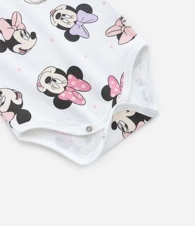 Body Infantil con Estampa Minnie - Talle 0 a 24 meses 5