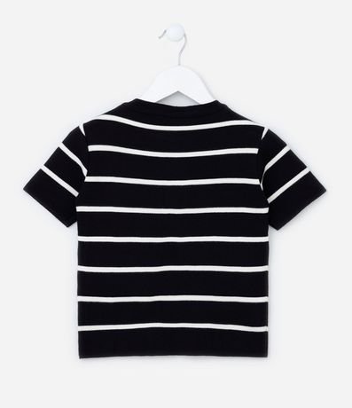 Blusa Infantil en Punto con Rayas - Talle 5 a 14 años 2