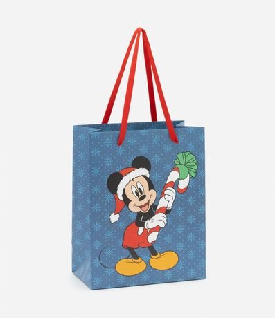 Embalaje de Regalo Pequeño con Estampa de Mickey Navideño