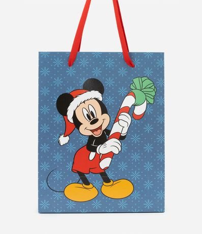 Embalaje de Regalo Pequeño con Estampa de Mickey Navideño 3