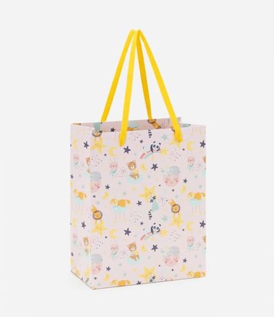 Embalaje de Regalo Pequeno con Estampa de Estrella y Ositos