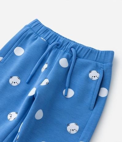 Pantalón Infantil con Estampa Gatitos - Talle 1 a 5 años 5