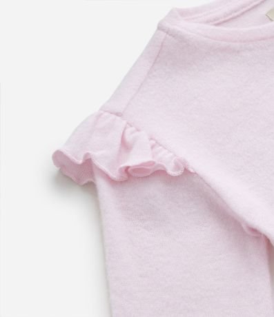 Blusa Infantil en Punto con Volados - Talle 1 a 5 años 4